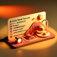 please create a business card for me with this name Arete World Tech LTD, phone number:08139541307,08024404677, whatsapp: +2348024404677, instagram:@arete_world_tech, email: areteworldtech@gmail.com, website:www,areteworldtech.com